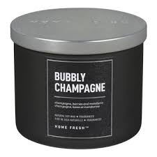 BOUGIE BUBBLY CHAMPAGNE 3 MÊCHES