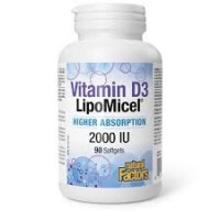 VITAMINE D3 LIPOMICEL 2000UI 90 CAPS
