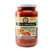 SAUCE SPAGHETTI CHAMPIGNONS PORCINI BIO 540ML