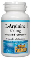 L-ARGININE 500MG 90CAPS