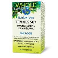 MULTI-VITAMINE + MINERAUX FEMME 50+ 60C