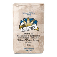 FARINE BLÉ ENTIER À PÂTISSERIE BIO 2KG