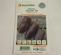 POIVRON CHOCOLAT BIO
