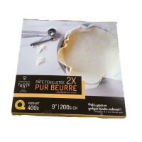 PÂTE FEUILLETÉE PUR BEURRE 400GR