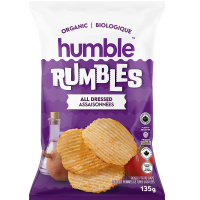 CROUSTILLES ONDULÉES RUMBLES ASSAISONNÉES BIO 135G