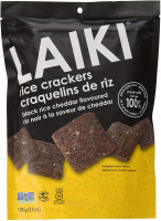 CRAQUELINS RIZ NOIR VÉGÉ CHEDDAR 100G
