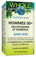 MULTI-VITAMINE + MINERAUX HOMME 50+ 60C
