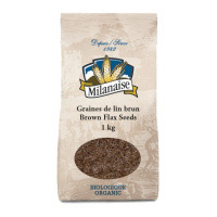 GRAINES LIN BRUN BIO 500G