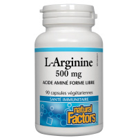 L-ARGININE 500MG 90CAPS