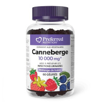 CANNEBERGE 10 000MG BAIES 60GUMS