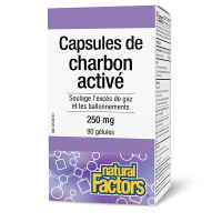 CHARBON ACTIVE 250MG 90GELS