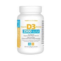 VITAMINE D3 2500UI BONUS 500+50GELS