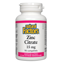 ZINC CITRATE 15MG 90C