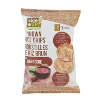 CROUSTILLES DE RIZ BRUN BBQ 120G