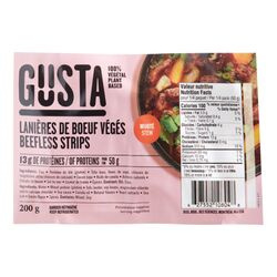 LANIÈRES BOEUF VEGETAL 200G