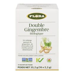 TISANE DOUBLE GINGEMBRE BIO 16S