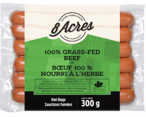 SAUCISSES FUMÉES BŒUF NOURRI À L'HERBE 300G