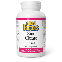 ZINC CITRATE 15MG 90C