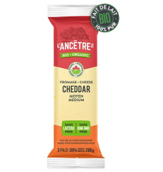 FROMAGE CHEDDAR MOYEN BIO 200G