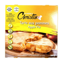 TARTE AUX POMMES S-GL. 500G