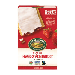 TARTELETTES GLACÉES FRAISES ÉCLATANTES BIO 312G