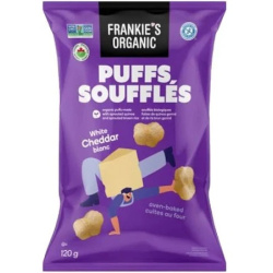 BOUCHÉES NUAGES CHEDDAR BLANC BIO 120G