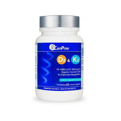 VITAMINE D3 1000UI + K2 120MCG 60GELS