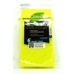 ÉPONGE PETIT BIODÉGRADABLE  PQT 6