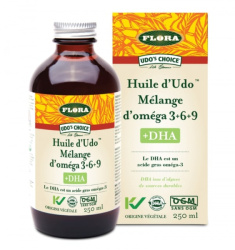 HUILE UDO 3-6-9 +DHA 250ML