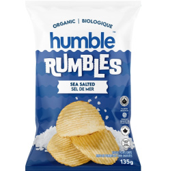 CROUSTILLES ONDULÉES RUMBLES SEL DE MER BIO 135G