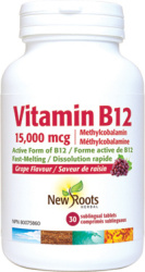 B12 MÉTHYL 15 MG SUBLINGUAL 30 COMP