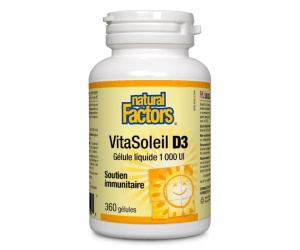 VITAMINE D3 1000UI 360 GEL