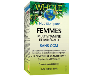 MULTI-VITAMINE + MINERAUX FEMMES 120C