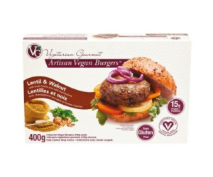 BURGER/VEGE LENT/NOIX 400G