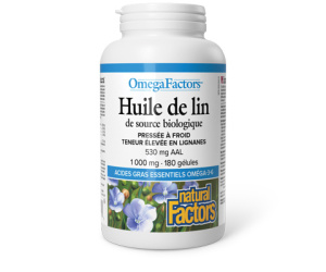 HUILE DE LIN 530MG ALA 180GELS