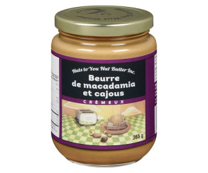 BEURRE CAJOU-MACADAMIA CRÉMEUX 365G