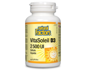 VITAMINE D 2500UI 500GELS