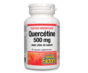 QUERCÉTINE 500MG 60CAPS