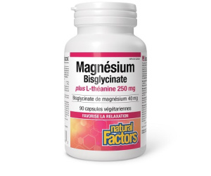 MAGNÉSIUM BIGLYCINATE + THÉANINE 250MG 90C