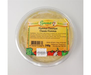 TARTINADE HUMMUS CLASSIQUE 240G