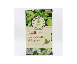 TISANE FEUILLES FRAMBOISIER BIO 16S