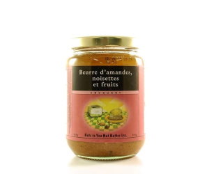 BEURRE AMANDES NOISETTES FRUITS 365G