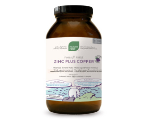 ZINC 12MG PLUS CUIVRE 480MCG 150CROQ.