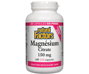 MAGNESIUM CITRATE 150MG 180C