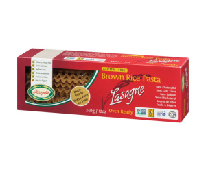 LASAGNE RIZ BRUN 340G