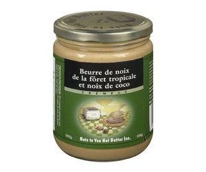 BEURRE NOIX FORET TROP. COCO 500G