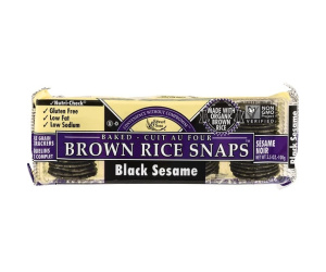 CRAQ. RIZ BRUN SESAME NOIR 100G