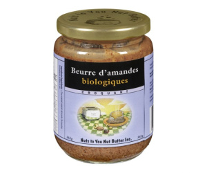 BEURRE AMANDES CROQ. BIO 365G