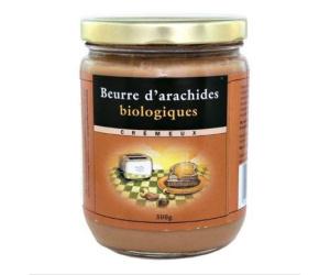 BEURRE ARACH. CREM BIO 500G