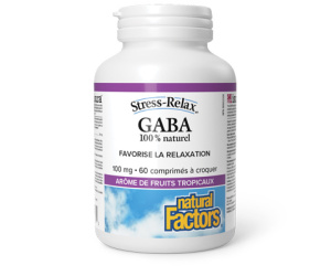 GABA 100% NAT 100MG 60COMP